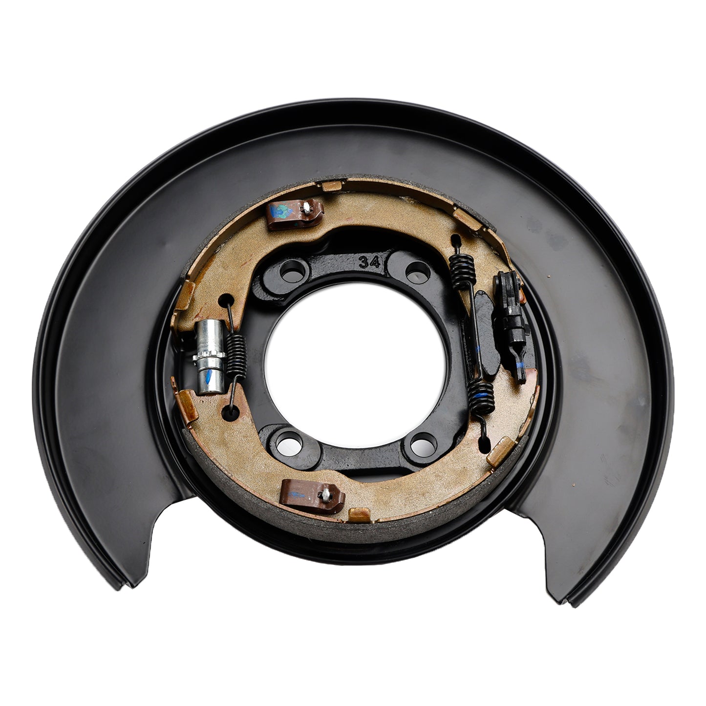 Piastra freno di stazionamento posteriore sinistra+destra Kia Sorento 2010-2012 582502P100+582702P100