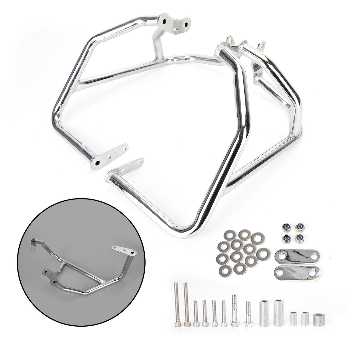 Paramotore Paraurti Paraurti Protezione Telaio Anti-Crash Per Honda Gl1800 Gold Wing 18-20 Generico