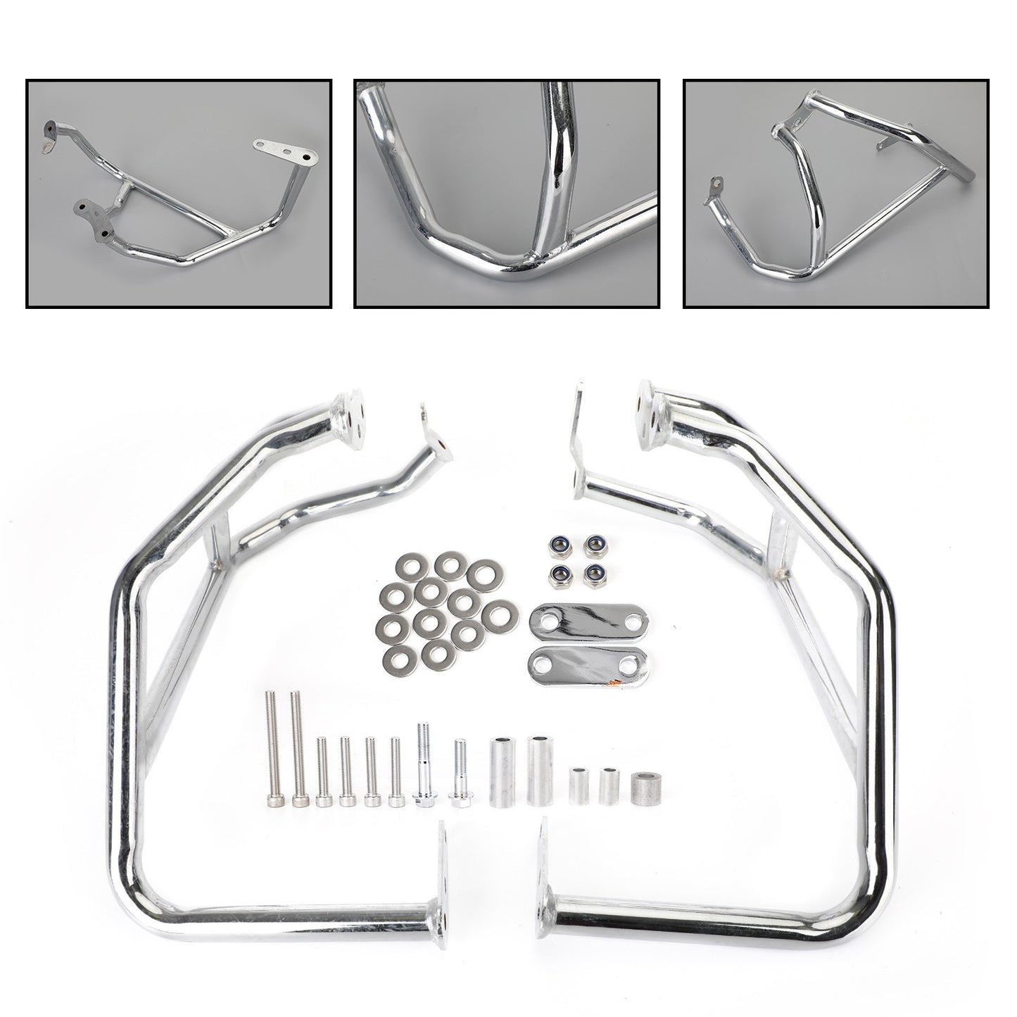 Paramotore Paraurti Paraurti Protezione Telaio Anti-Crash Per Honda Gl1800 Gold Wing 18-20 Generico
