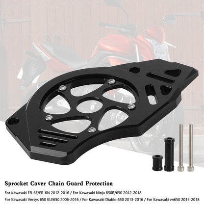 Le migliori offerte per Kawasaki Ninja Vulcan 650 ER-6N Protezione Paracatena Copertura Pignone