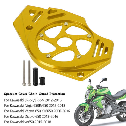 Le migliori offerte per Kawasaki Ninja Vulcan 650 ER-6N Protezione Paracatena Copertura Pignone