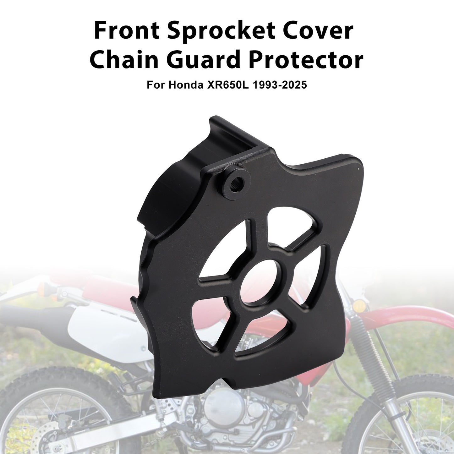Protezione per la protezione della catena del pignone anteriore Honda XR650L 1993-2025