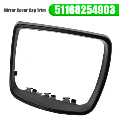 Tappo di copertura dello specchio della porta Anello di rivestimento lato sinistro per BMW X5 E53 2000-2006 51168254903