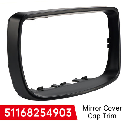 Tappo di copertura dello specchio della porta Anello di rivestimento lato sinistro per BMW X5 E53 2000-2006 51168254903