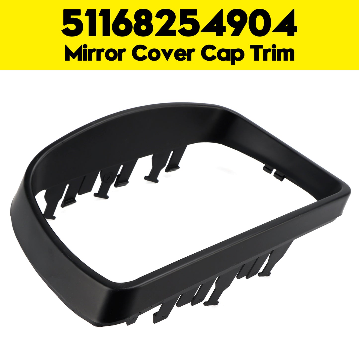 Tappo di copertura dello specchio Anello di rivestimento lato destro per BMW X5 E53 2000-2006 51168254904