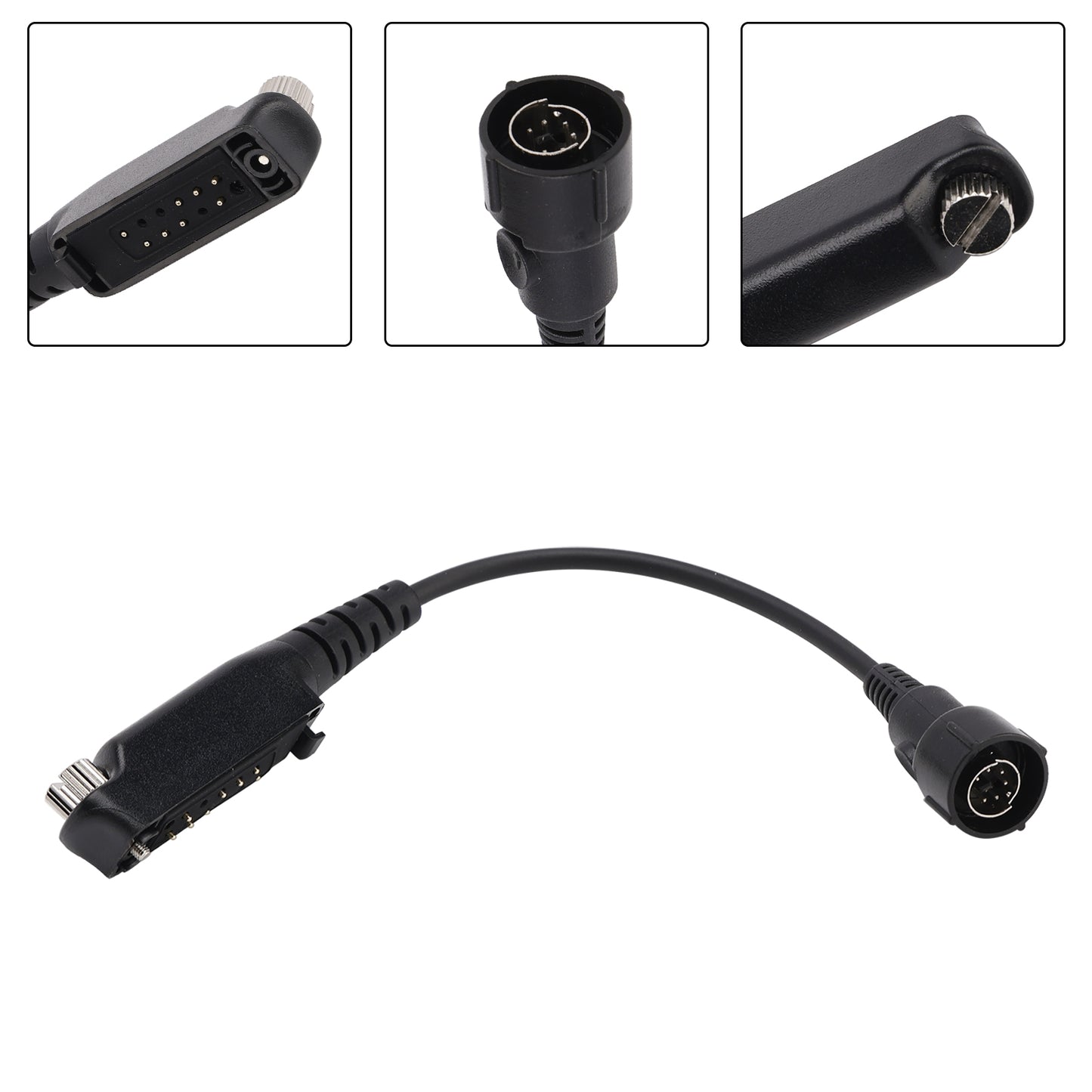 Cavo convertitore spina aeronautica sostituibile STP8000 per Sepura STP8030 STP8035
