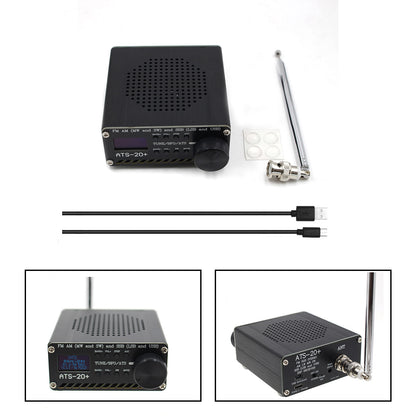 Nuovo ricevitore radio ATS-20+ SI4732 All Band DSP FM LW MW SW con touch screen da 2,4"