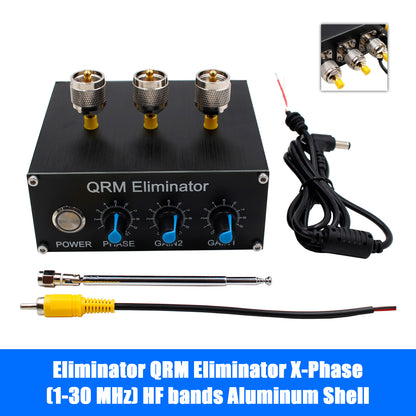 L'ultimo eliminatore QRM Eliminator X-fase (1-30 MHz) HF Bande Alluminio Shell