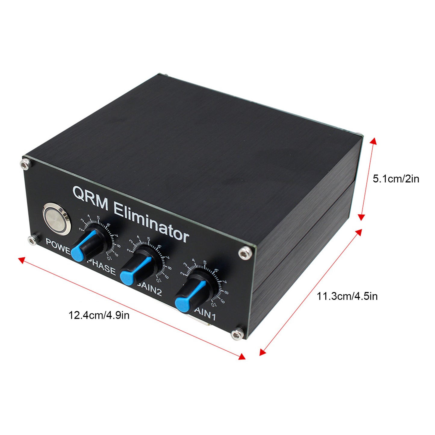 L'ultimo eliminatore QRM Eliminator X-fase (1-30 MHz) HF Bande Alluminio Shell