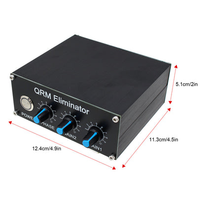 L'ultimo eliminatore QRM Eliminator X-fase (1-30 MHz) HF Bande Alluminio Shell