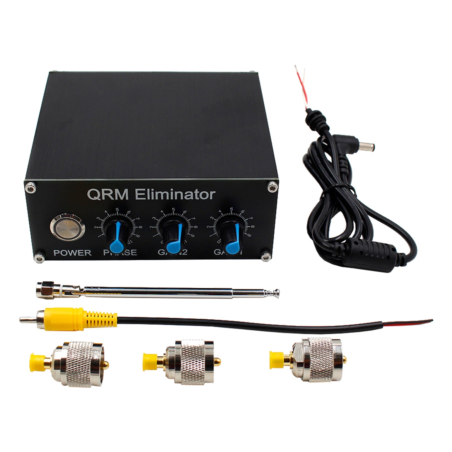 L'ultimo eliminatore QRM Eliminator X-fase (1-30 MHz) HF Bande Alluminio Shell