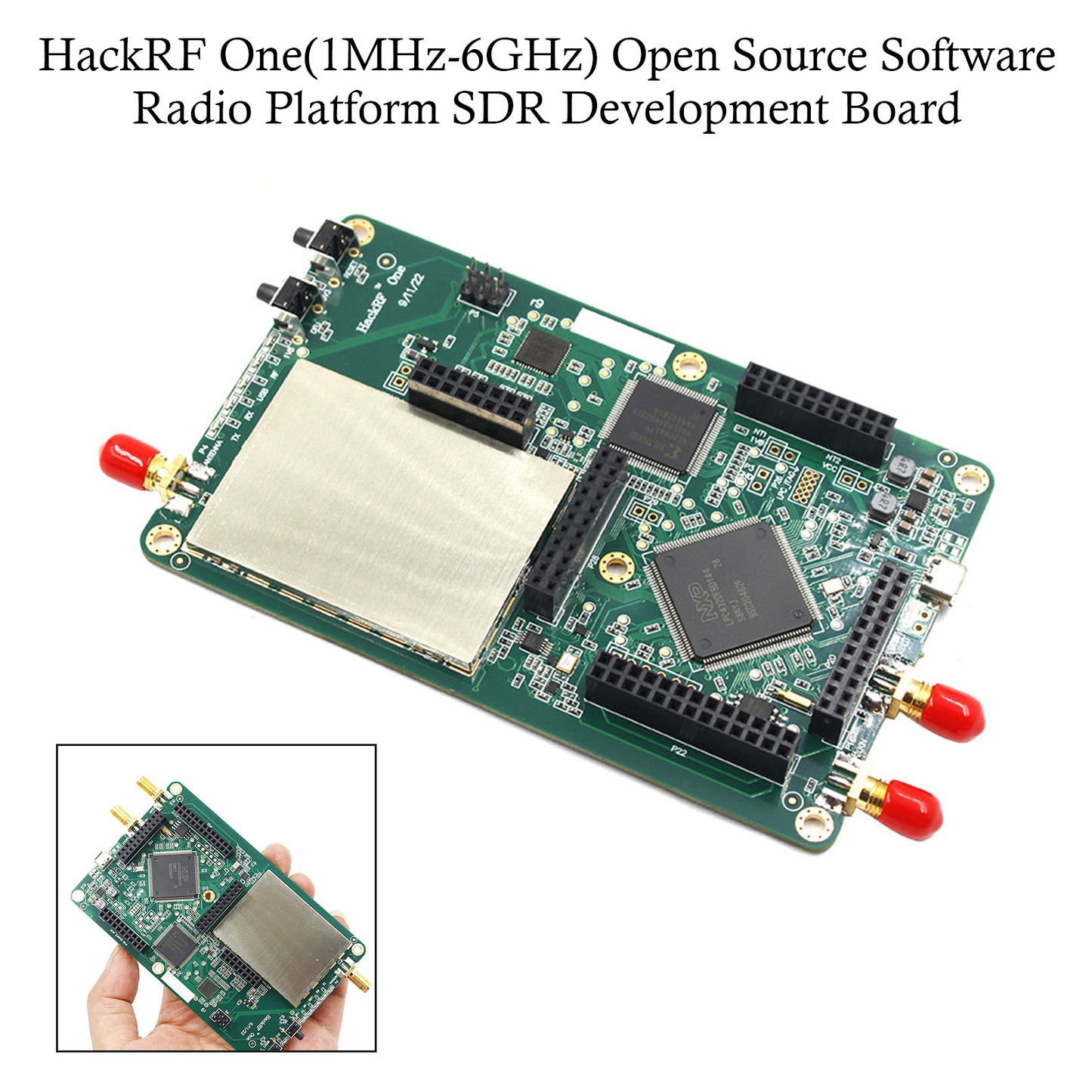 Scheda di sviluppo SDR per piattaforma radio software open source HackRF da 1 MHz a 6 GHz