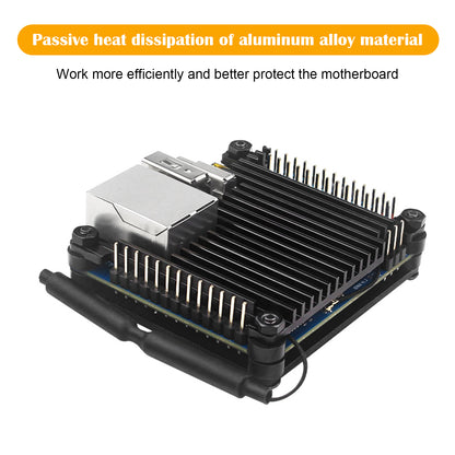 Raffreddamento protettivo del dissipatore di calore della scheda di sviluppo in lega di alluminio Orange Pi Zero 3