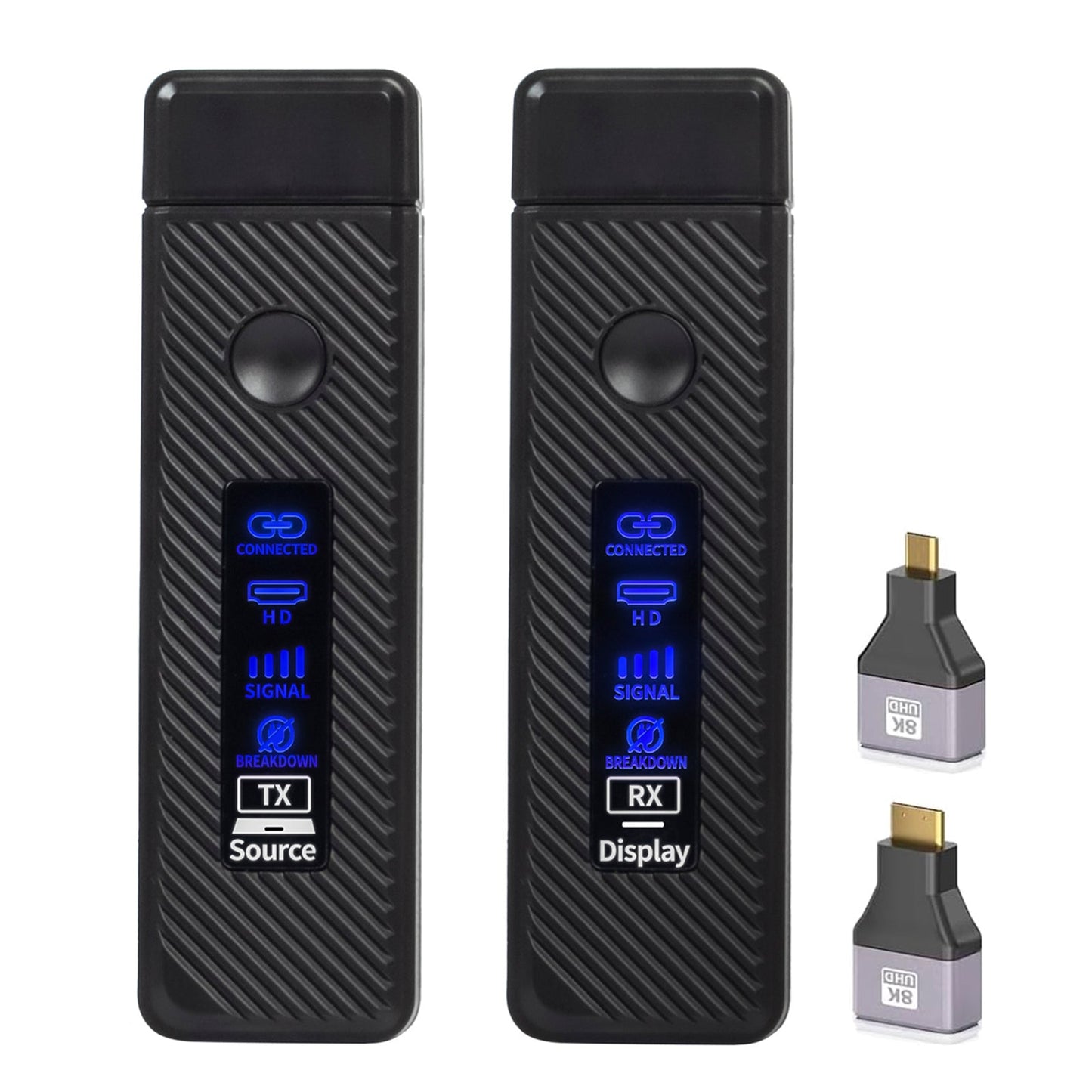 Proiettore wireless HDMI con schermo singolo HD 1080P 50M Trasmettitore e ricevitore video