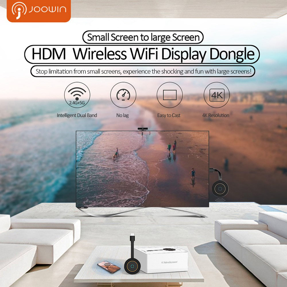 True 4K G10 TV Stick Dongle Receiver Display HDM TV WiFi TV Streamer