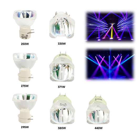 20R 440W Lampada Sharpy Beam Testa mobile Lampadina di ricambio Illuminazione per spettacoli teatrali