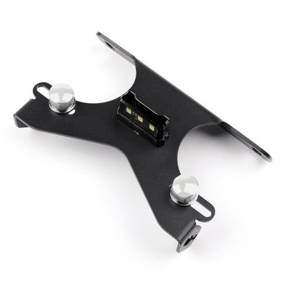 Targa CNC Numero staffa porta targa LED per BMW S1000RR HP4 2009-2018 Generico