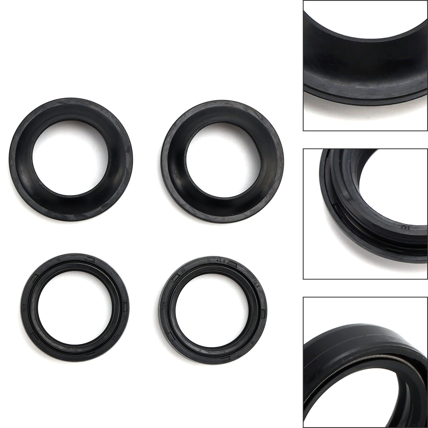 1974-2014 Yamaha TTR125 TY125 YBR125 DT125 RD125 Guarnizione forcella e kit parapolvere