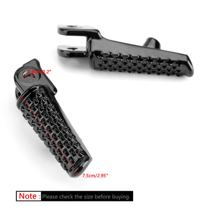 Poggiapiede anteriore per Honda CB1000R CBR 600 1000 RR VTR1000 VTR1000S Nero Generico