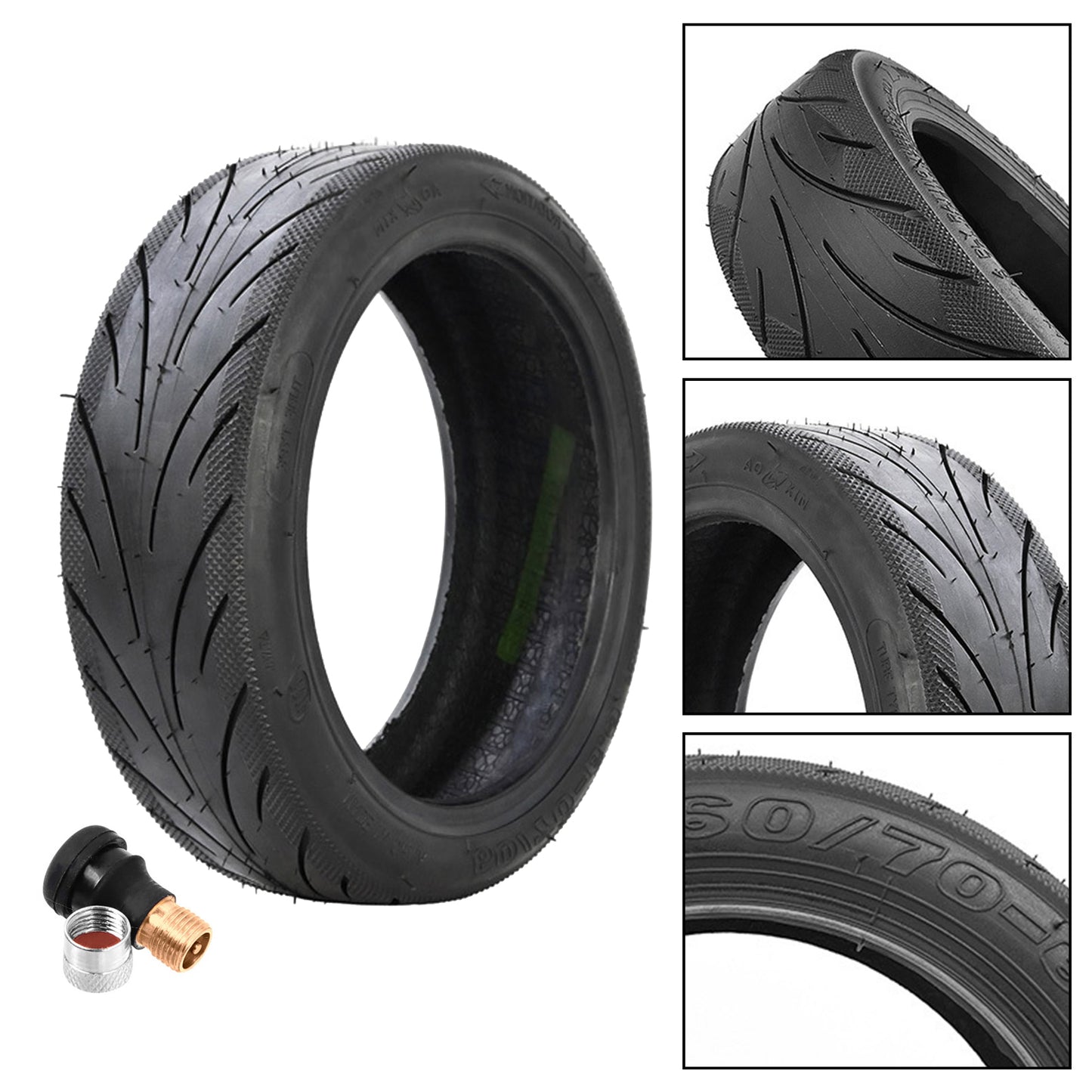 Ninebot Max G30 60/70-6.5 Pneumatico per scooter elettrico Pneumatico addensato senza camera d'aria