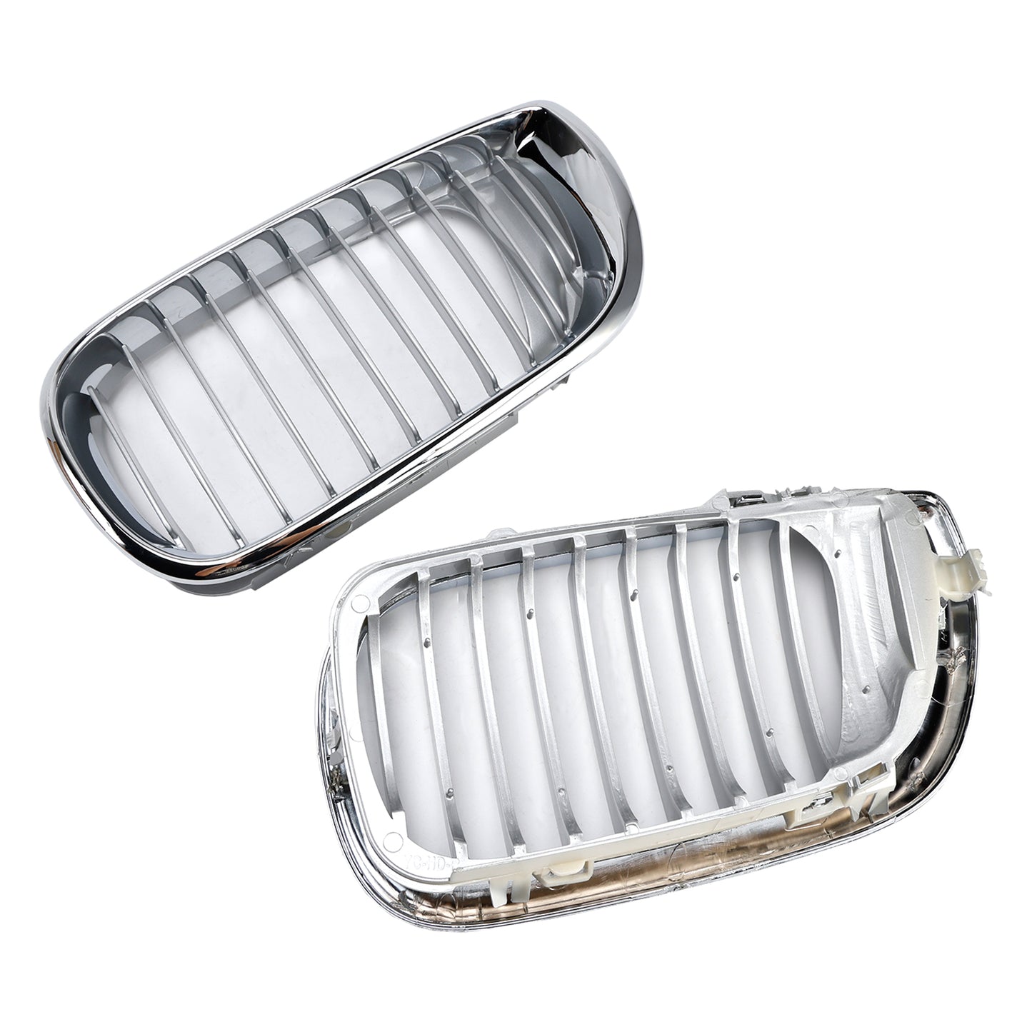 Griglia anteriore a doppio rene per Restyling BMW E46 Serie 3 4 porte 2002-2005 cromata a 4 porte