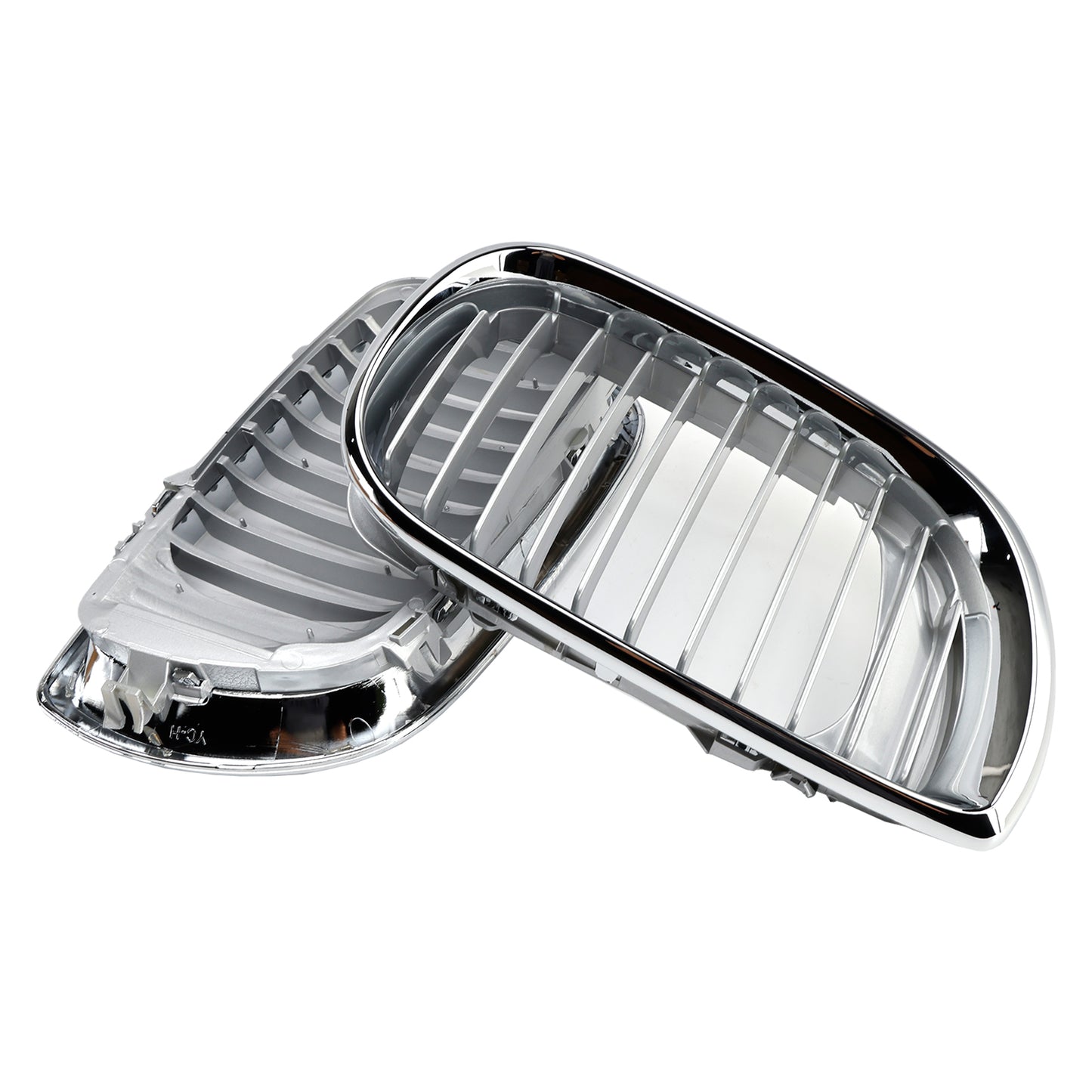 Griglia anteriore a doppio rene per Restyling BMW E46 Serie 3 4 porte 2002-2005 cromata a 4 porte