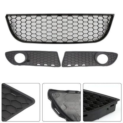 Griglia anteriore inferiore a nido d'ape lato sinistro per VW Polo 9N3 GTI (2005-2009) generico