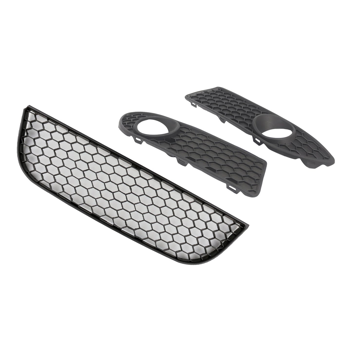 NERO Centro Per Polo GTI Anteriore VW Inferiore 9N3 Griglia Paraurti Griglia 2005-2009 Nebbia Generico