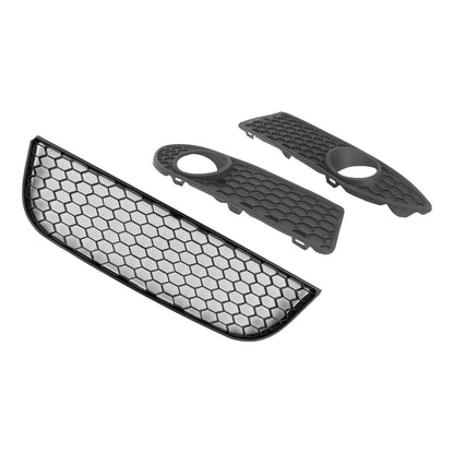 NERO Centro Per Polo GTI Anteriore VW Inferiore 9N3 Griglia Paraurti Griglia 2005-2009 Nebbia Generico
