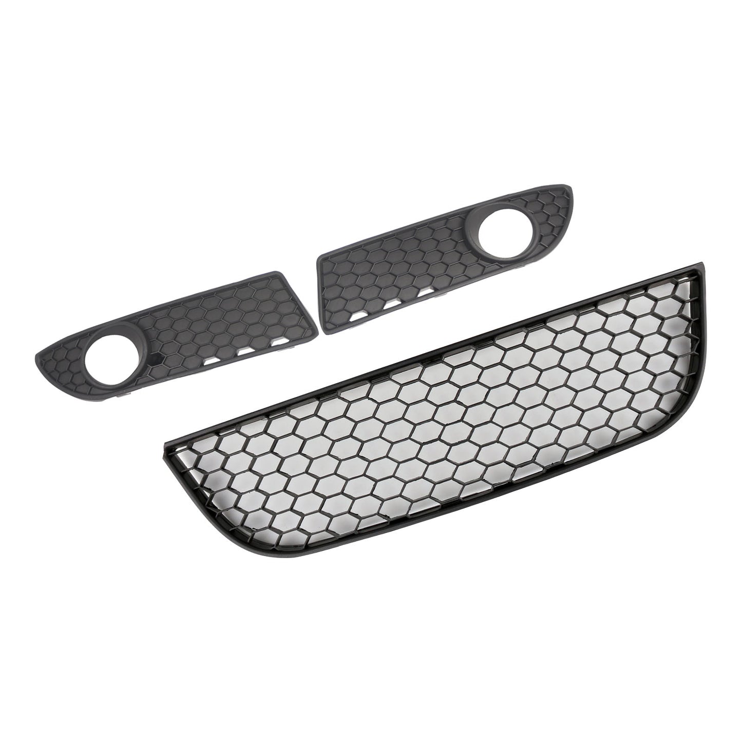 NERO Centro Per Polo GTI Anteriore VW Inferiore 9N3 Griglia Paraurti Griglia 2005-2009 Nebbia Generico