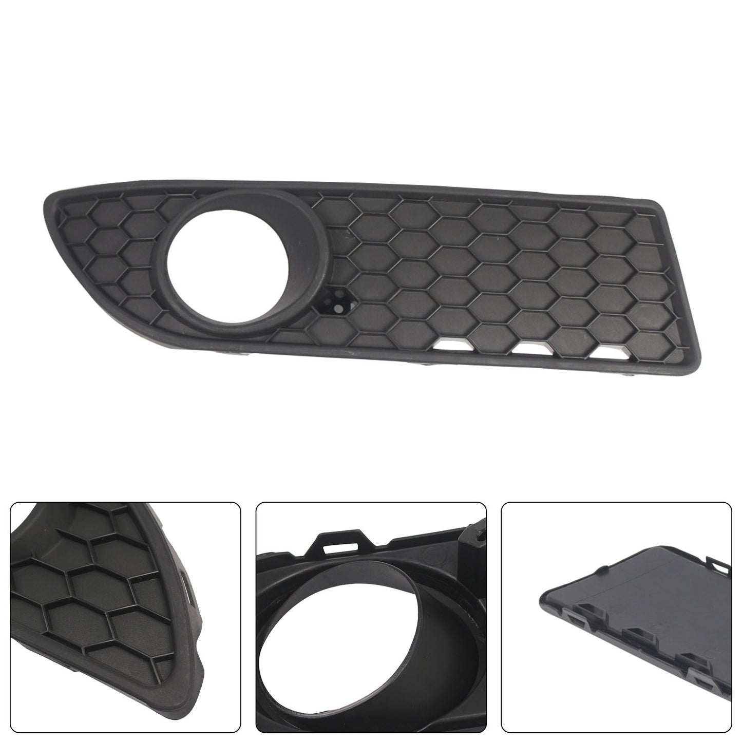 Griglia anteriore inferiore a nido d'ape lato sinistro per VW Polo 9N3 GTI (2005-2009) generico