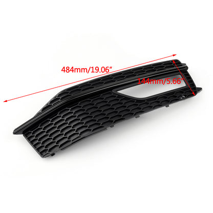 A4 S-line S4 2013-2015 Audi paraurti fendinebbia copertura lampada griglia sostituzione griglia generico