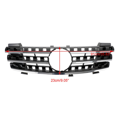 2005-2008 Mercedes ML-Class W164 Griglia paraurti anteriore Nero