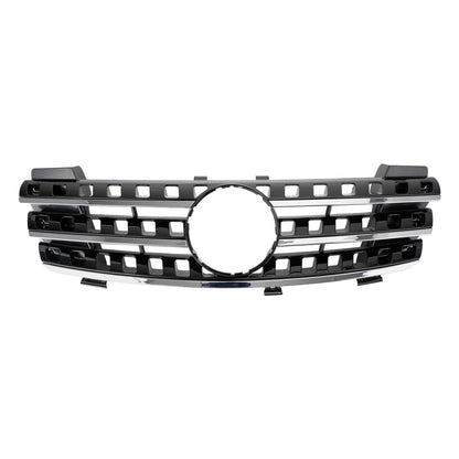 Front Bumper Grille Grill Per Mercedes ML-Class W164 2005-2008 Chrome/Black