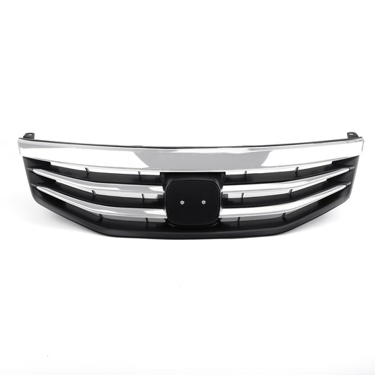 Le migliori offerte per Accord 2011-2012 Honda New Front Upper Bumper Hood Black Chrome Grill Replacement Grille Generic