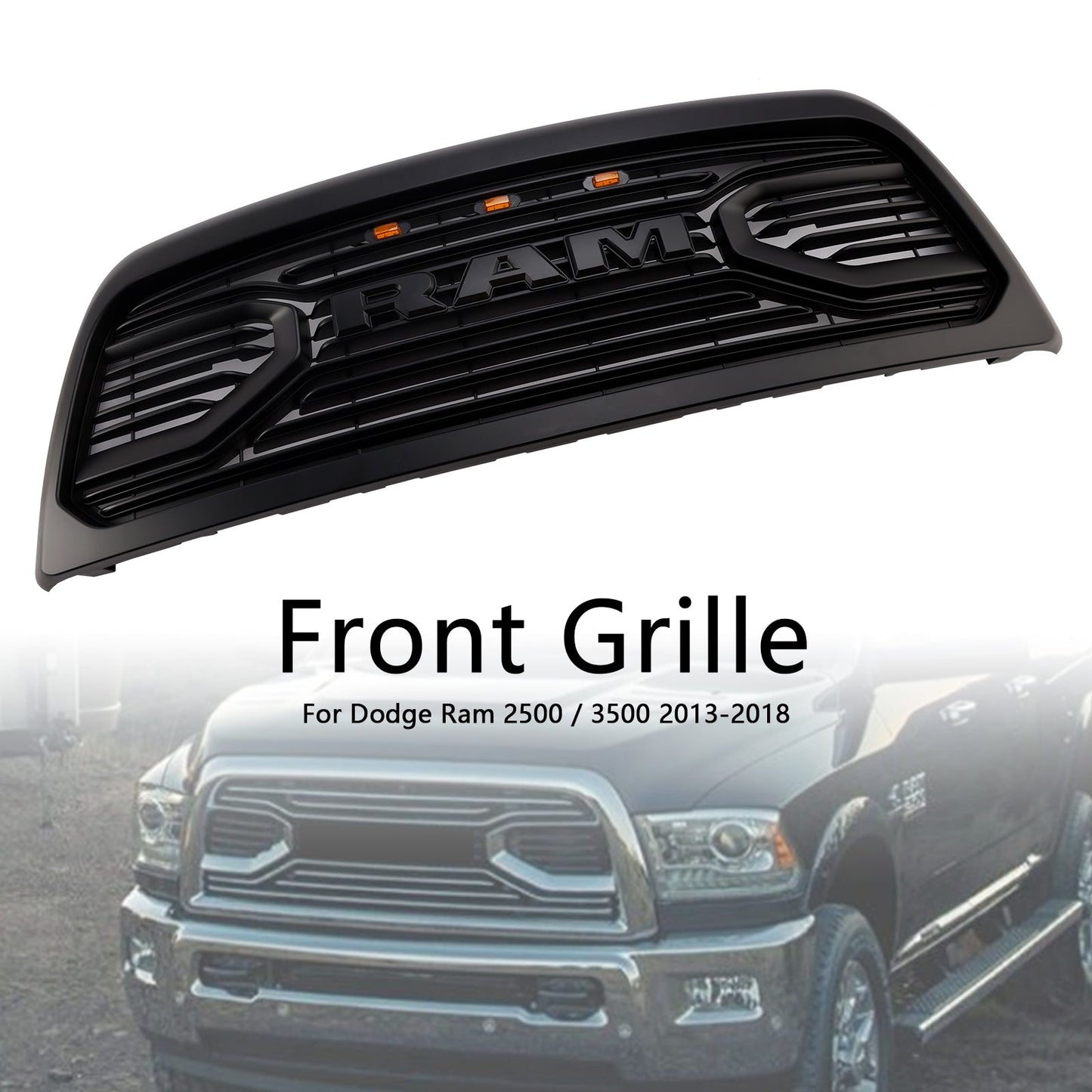 Griglia paraurti anteriore Big-Horn Dodge Ram 2500/3500 Laramie Limited 2013-2018