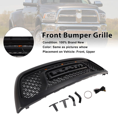 Dodge Ram 2500/3500 Laramie Limited 2010-2018 con griglia paraurti anteriore con luci a LED