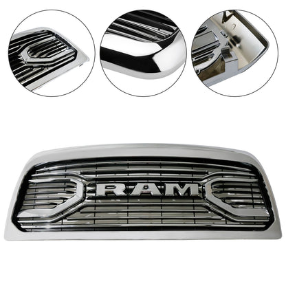 Dodge Ram 2500/3500 Laramie 2010-2018 con griglia paraurti anteriore cromata con luci a LED