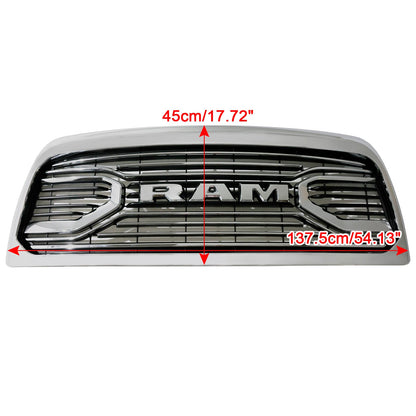 Dodge Ram 2500/3500 Laramie 2010-2018 con griglia paraurti anteriore cromata con luci a LED