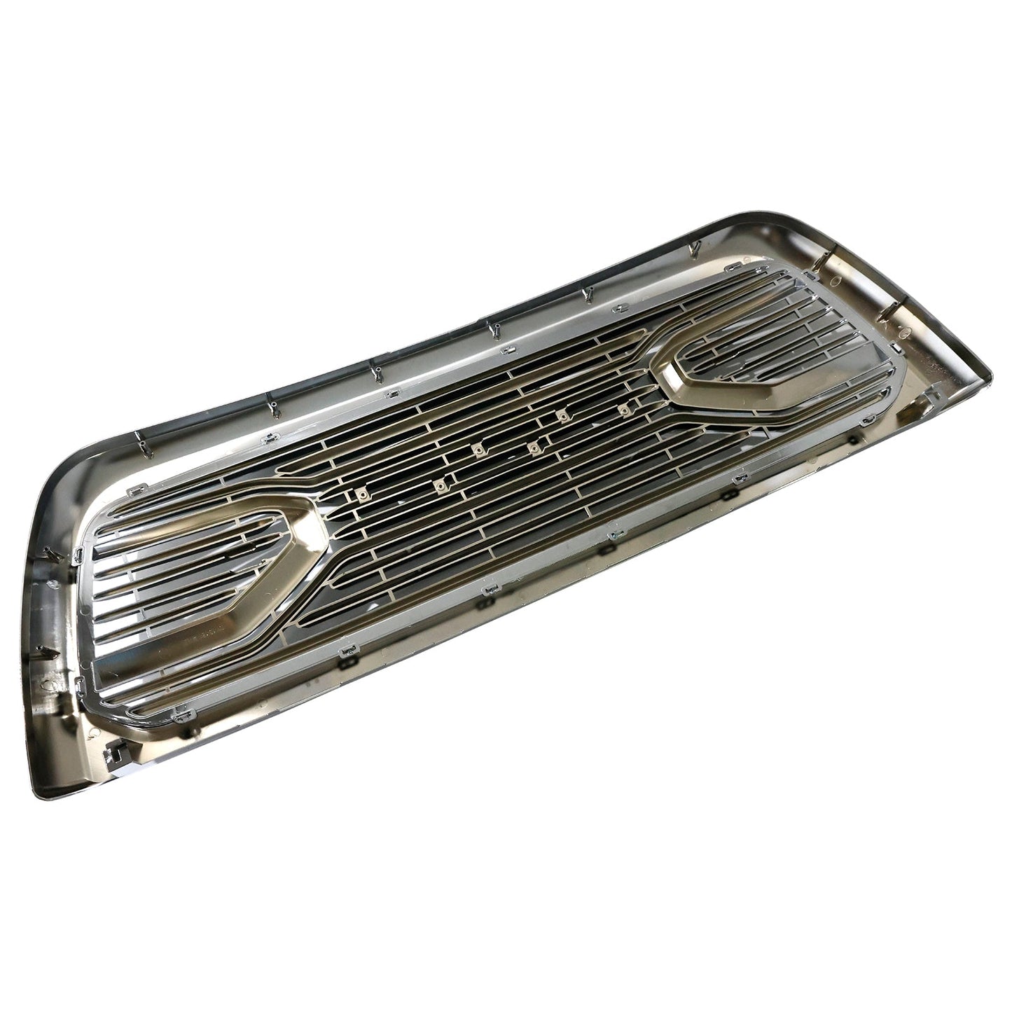 Dodge Ram 2500/3500 Laramie 2010-2018 con griglia paraurti anteriore cromata con luci a LED