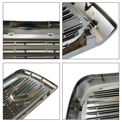 Dodge Ram 2500/3500 Laramie 2010-2018 con griglia paraurti anteriore cromata con luci a LED