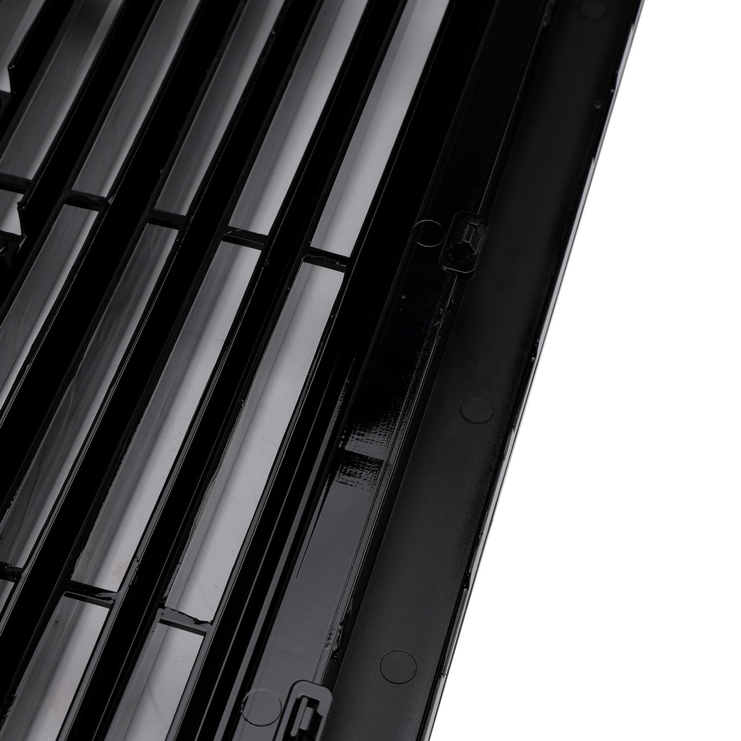 Dodge Ram 2500/3500 Laramie 2010-2018 con griglia paraurti anteriore nera con luci a LED