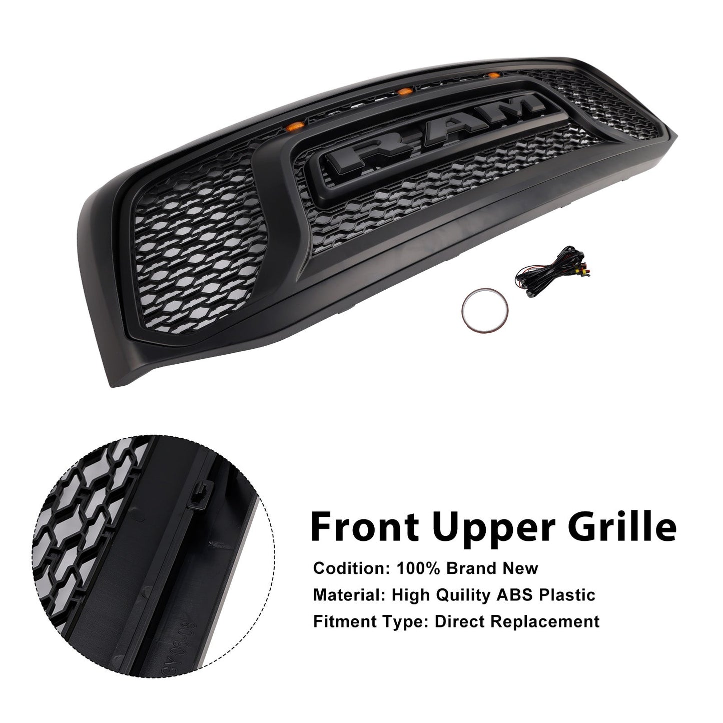 Griglia paraurti anteriore Dodge RAM 1500 2006-08