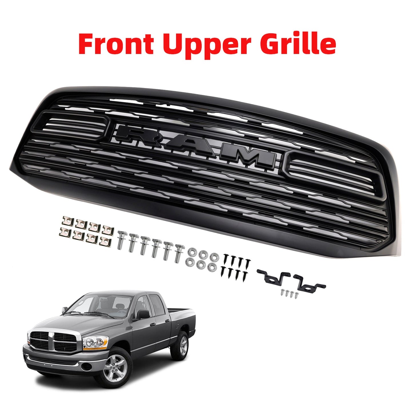 Griglia paraurti anteriore Per 2006-2008 Dodge RAM 1500 LTD Style