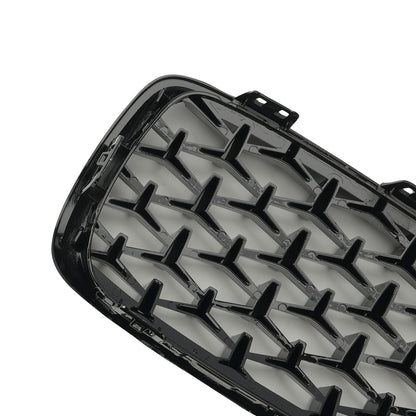 Griglia superiore anteriore Diamond per BMW Serie 4 F32 F33 F36 F82 14-2018 nero lucido generico