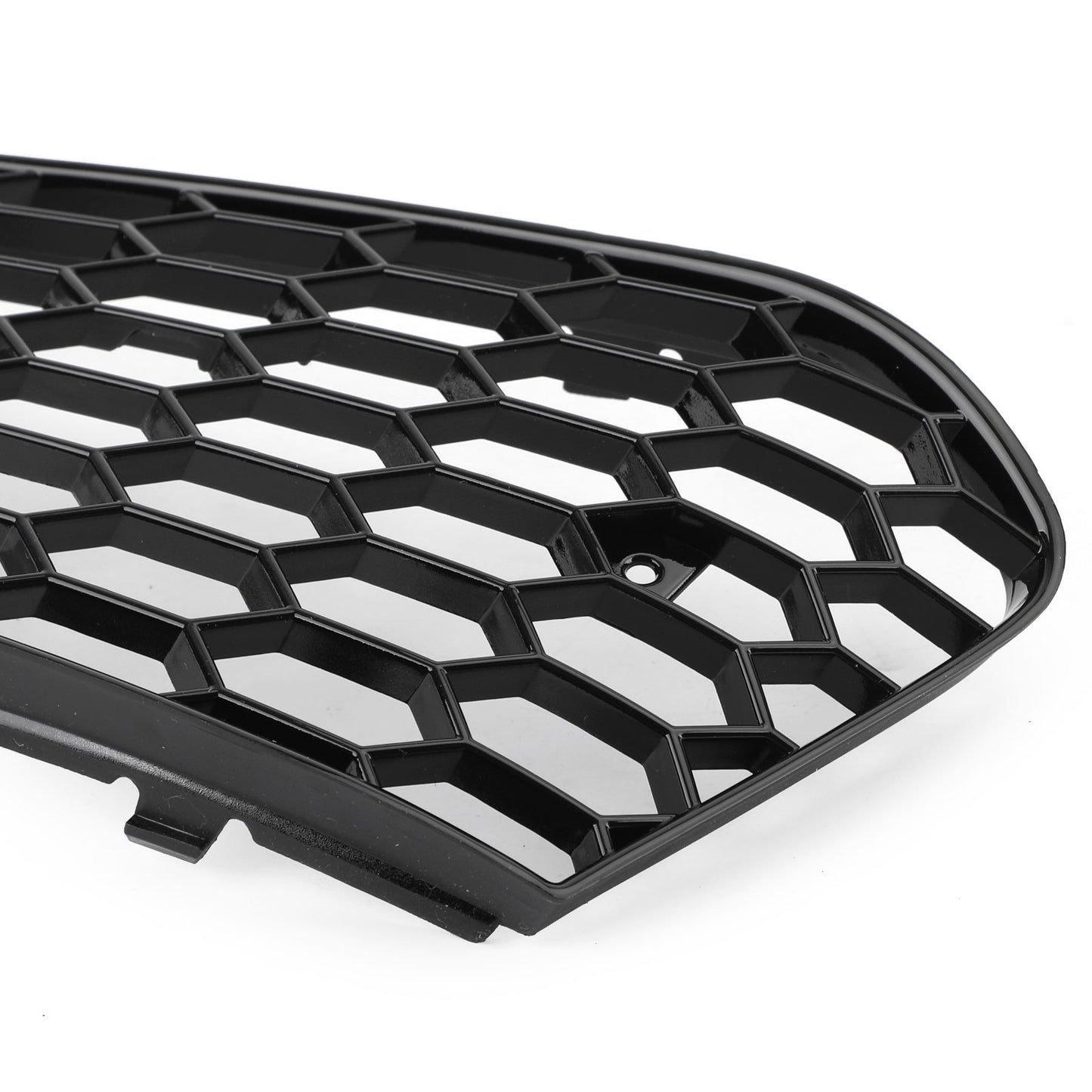Per 2008-2012 Audi A4/A4 Avant B8 RS4 in stile Honeycomb grill grilla nera + fendinebbia griglia