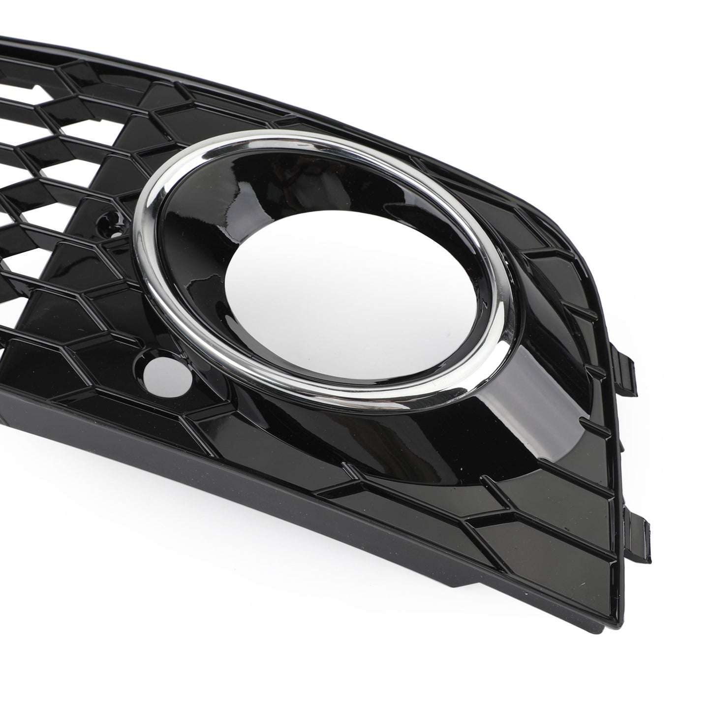 Per 2008-2012 Audi A4/A4 Avant B8 RS4 in stile Honeycomb grill grilla nera + fendinebbia griglia