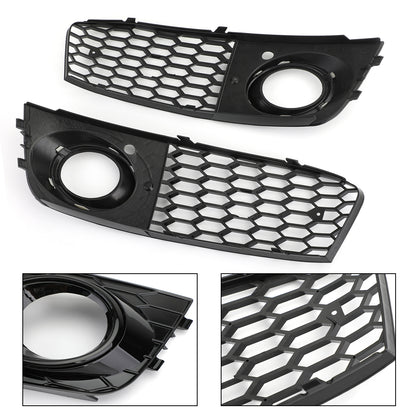 2008-2012 Audi A4/A4 Avant B8 RS4 in stile Honeycomb grill grilla nera + fendinebbia griglia