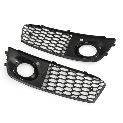 2008-2012 Audi A4/A4 Avant B8 RS4 in stile Honeycomb grill grilla nera + fendinebbia griglia