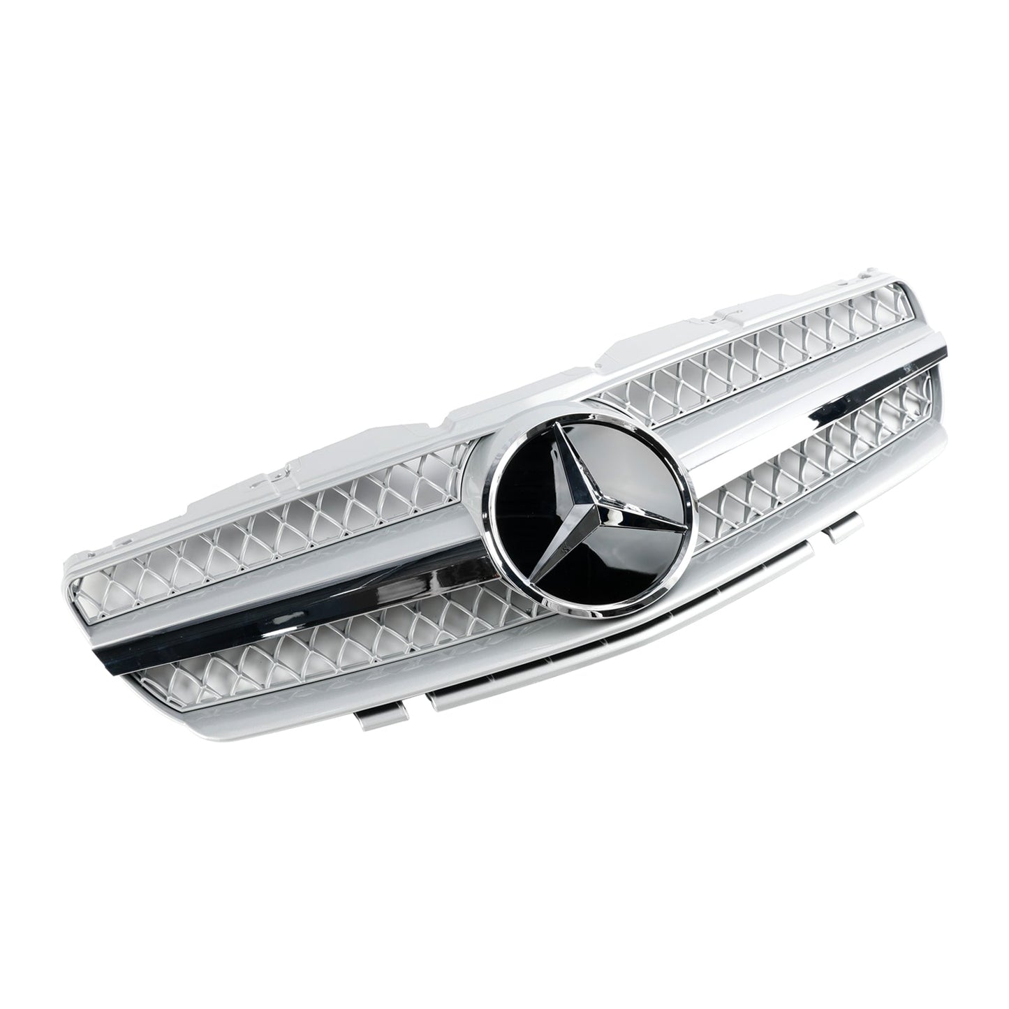 Per Mercedes Benz Classe SL R230 SL500 2003-2006 Griglia superiore paraurti anteriore